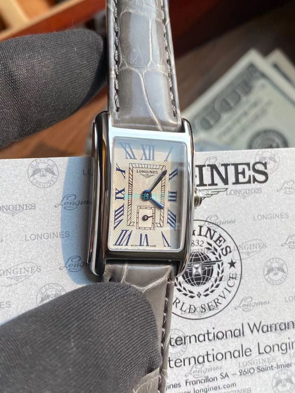 原单林志玲同款 Longines 优雅黛绰维纳女表L5.512.4.71.5 wrist watches  / L176