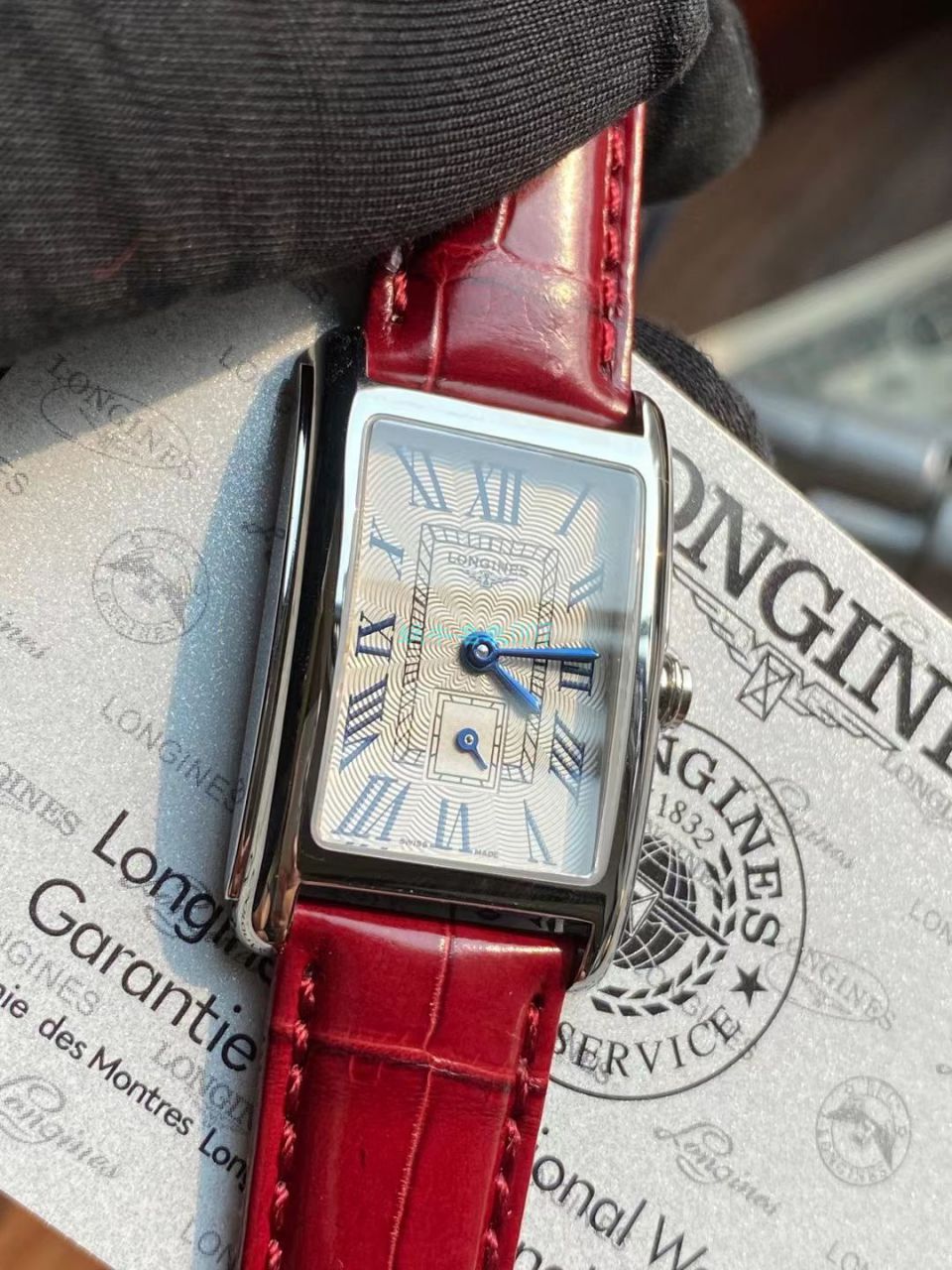 原单林志玲同款 Longines 优雅黛绰维纳女表L5.512.4.71.5 wrist watches  / L176