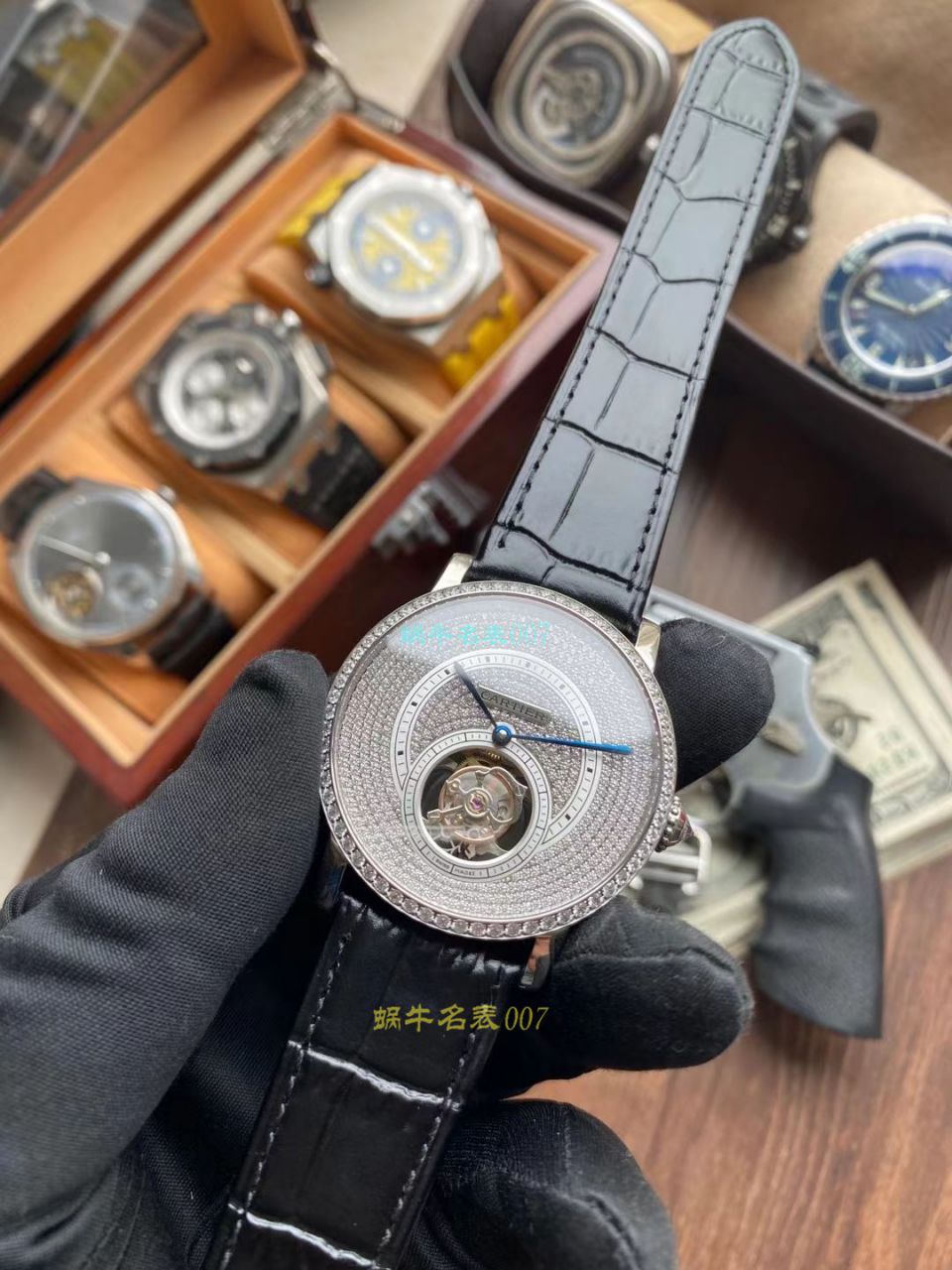 BBR Factory  Cartier  高级制表 Tourbillon  High quality  Replica Watches HPI00592 wrist watches  / K333