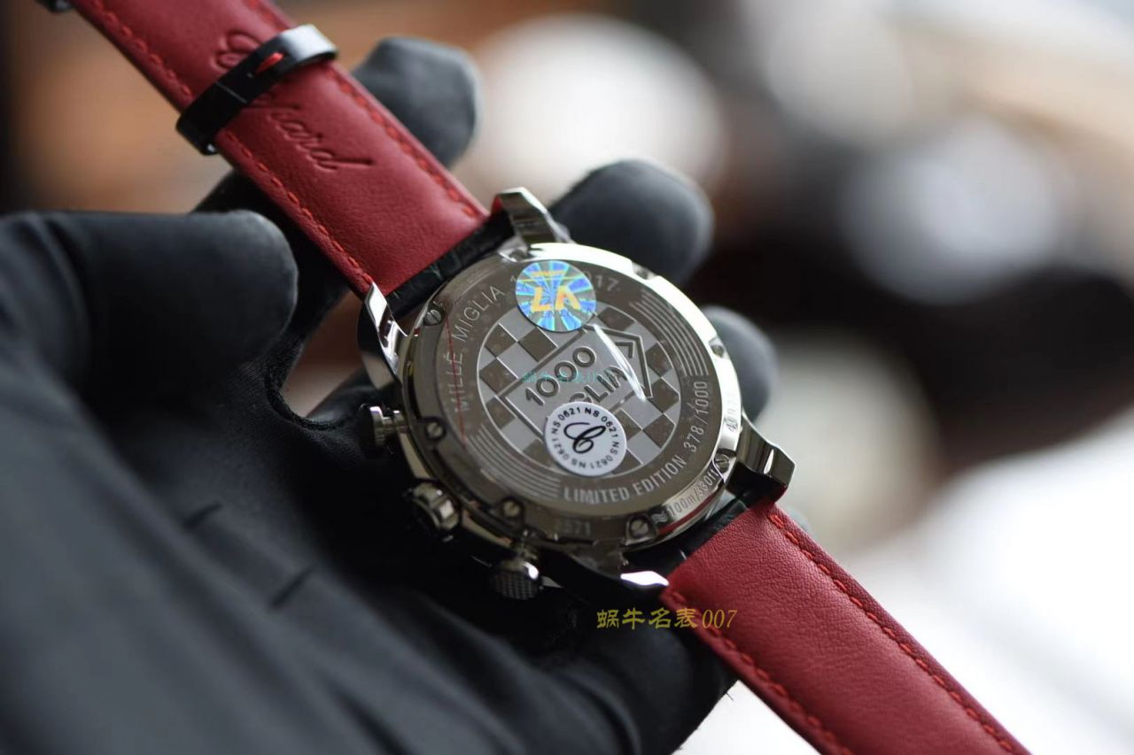 ‍【视频 评测】七星努荐 V7神器 V7 Factory V2版本 Chopard 赛车 Perfect  Replica Copy  Watches  / XB083