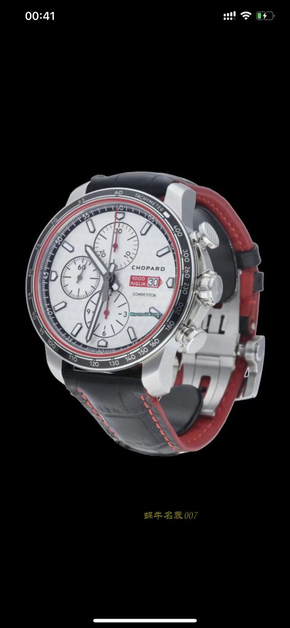 ‍【视频 评测】七星努荐 V7神器 V7 Factory V2版本 Chopard 赛车 Perfect  Replica Copy  Watches  / XB083
