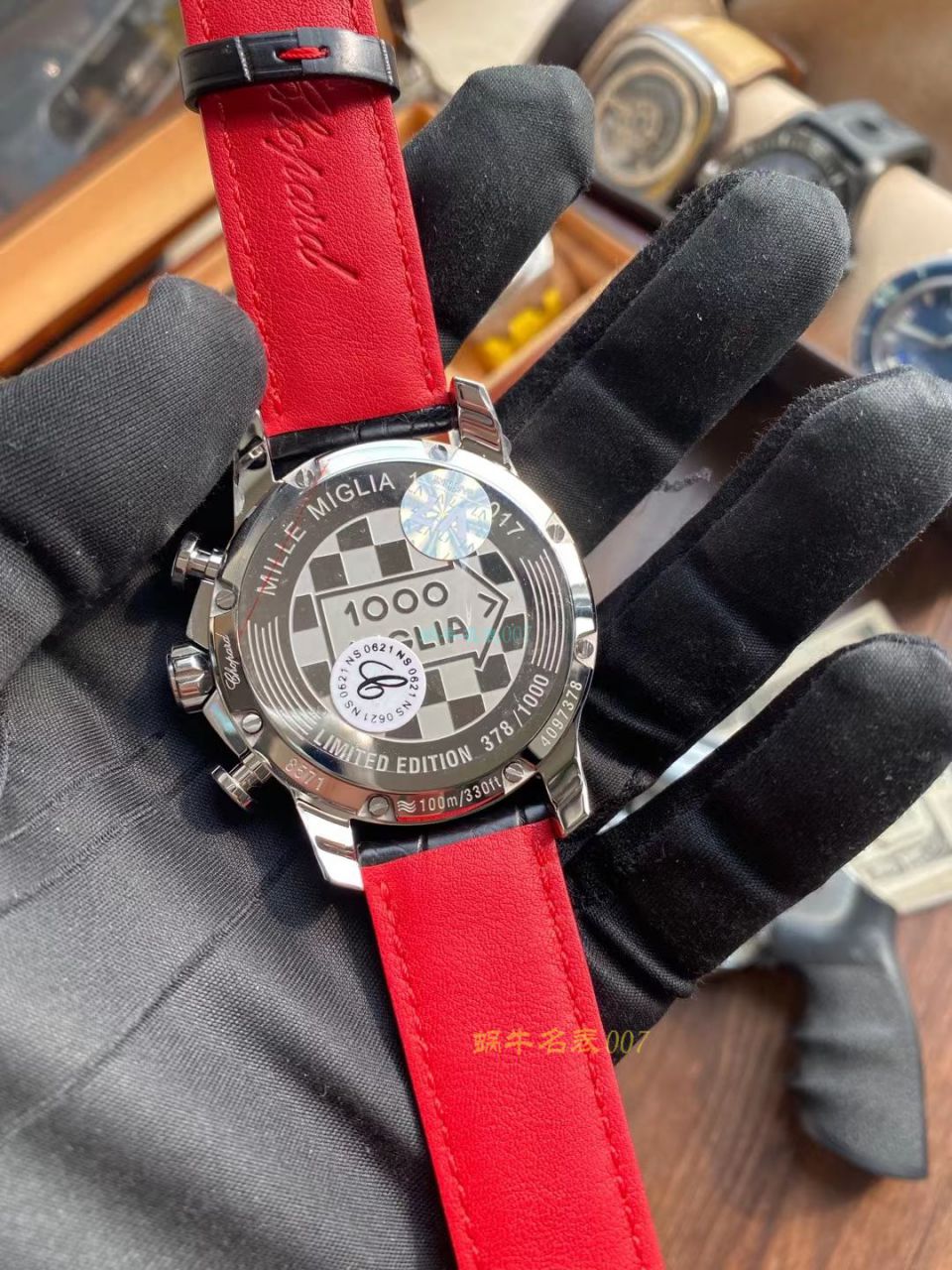 ‍【视频 评测】七星努荐 V7神器 V7 Factory V2版本 Chopard 赛车 Perfect  Replica Copy  Watches  / XB083