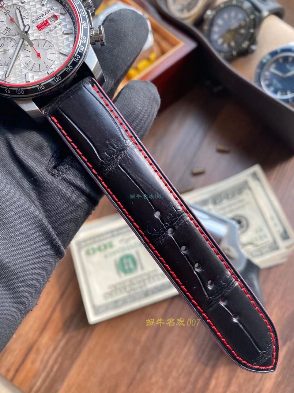 ‍【视频 评测】七星努荐 V7神器 V7 Factory V2版本 Chopard 赛车 Perfect  Replica Copy  Watches  / XB083