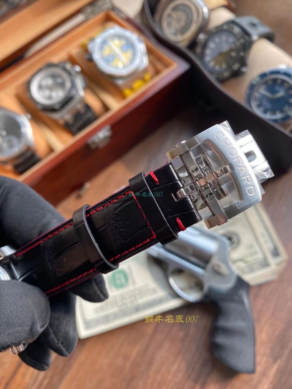 ‍【视频 评测】七星努荐 V7神器 V7 Factory V2版本 Chopard 赛车 Perfect  Replica Copy  Watches  / XB083