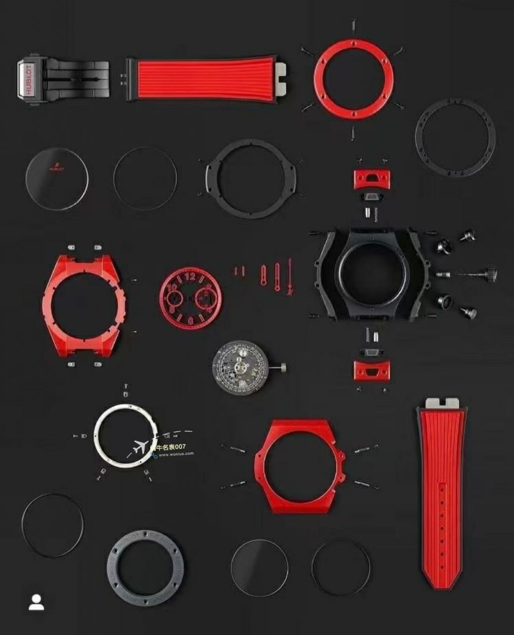  Video analysis ZF top  Replica Copy 彩色 Composite  hublot BIG BANG系列441.HX.1170.RX，441.CY.471Y.RX wrist watches  / YB121