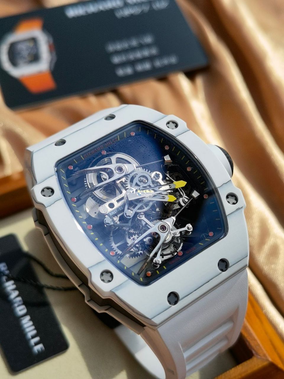 RM 27-02 真 Tourbillon RICHARD MILLE （ Richard Miller  Perfect  High quality  Replica Watches ） / GQRM27-02