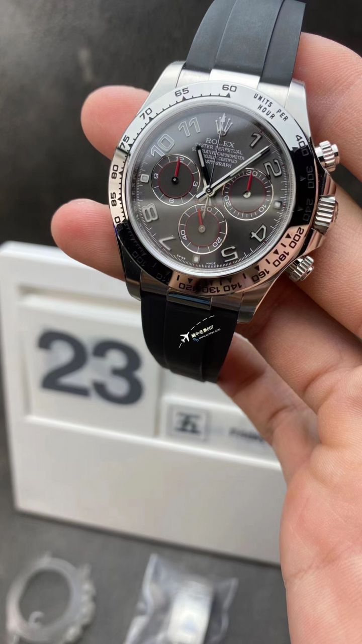  Video analysis clean Factory 4130 Movement  Rolex  Ditongna 熊猫迪m116500ln-0001等 top  Perfect  Replica Watches  / R763