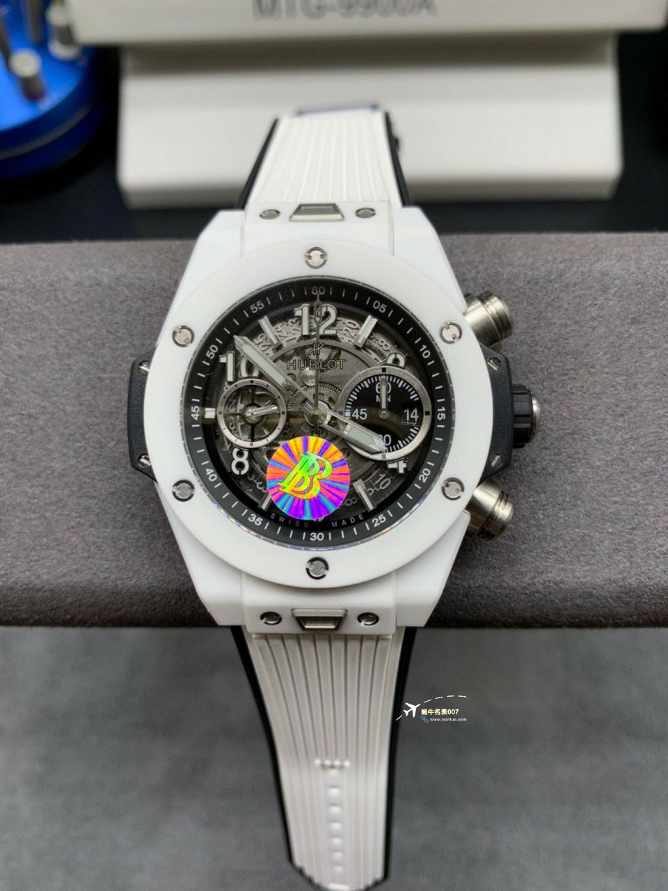  Video analysis ZF top  Replica Copy 彩色 Composite  hublot BIG BANG系列441.HX.1170.RX，441.CY.471Y.RX wrist watches  / YB121