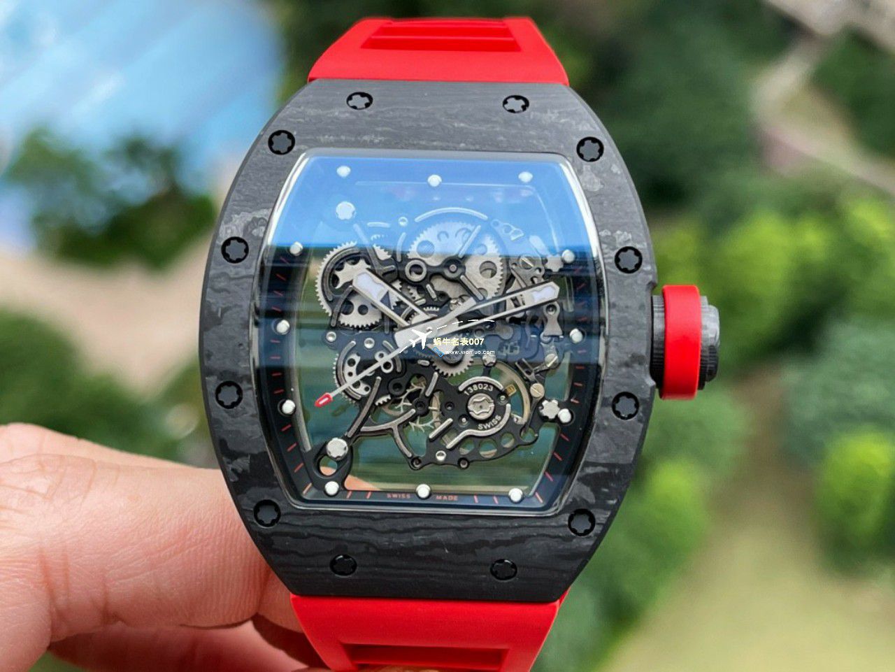 BBR Factory  Perfect  Replica Copy  RICHARD MILLE RM055一体 Movement  Watches /六点位飞轮可转 / BBRRMO55