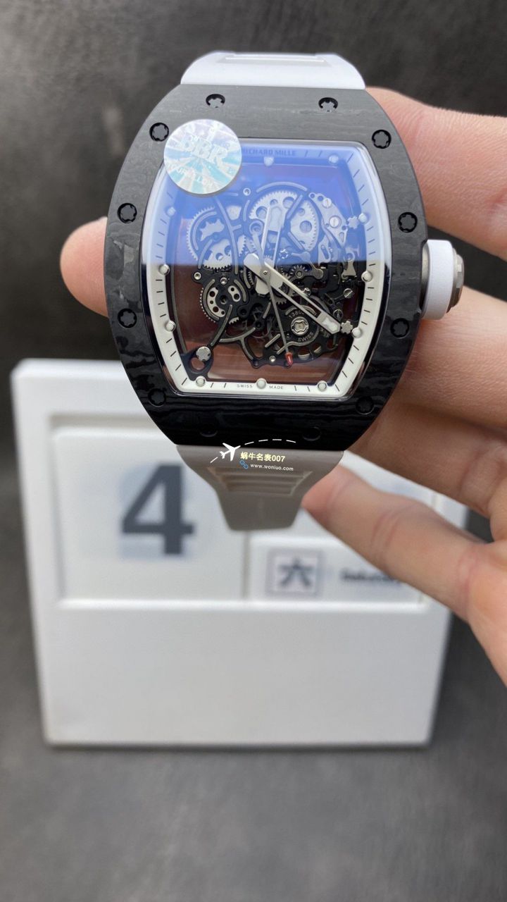 BBR Factory  Perfect  Replica Copy  RICHARD MILLE RM055一体 Movement  Watches /六点位飞轮可转 / BBRRMO55