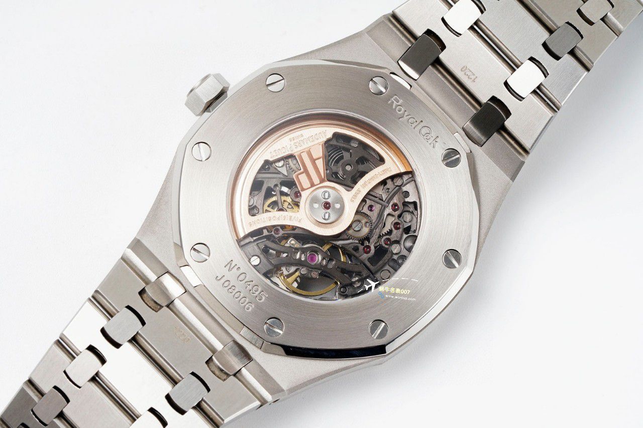 APS Factory Audemars Piguet 双摆轮镂空15407ST.OO.1220ST.01和15407OR.OO.1220OR.01 Perfect  High quality  Replica Watches  / AP232