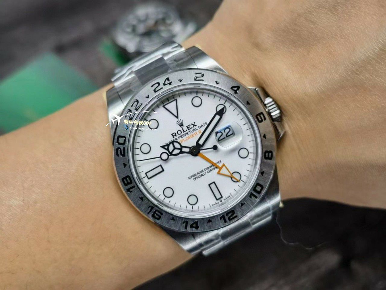 JVS Perfect  top  Replica Watches  Rolex 探险家二代 Replica 216570-77210和m216570-0001 wrist watches  / R766