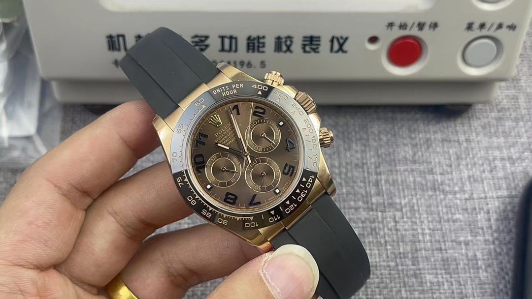  Video analysis clean Factory 4130 Movement  Rolex  Ditongna 熊猫迪m116500ln-0001等 top  Perfect  Replica Watches  / R763