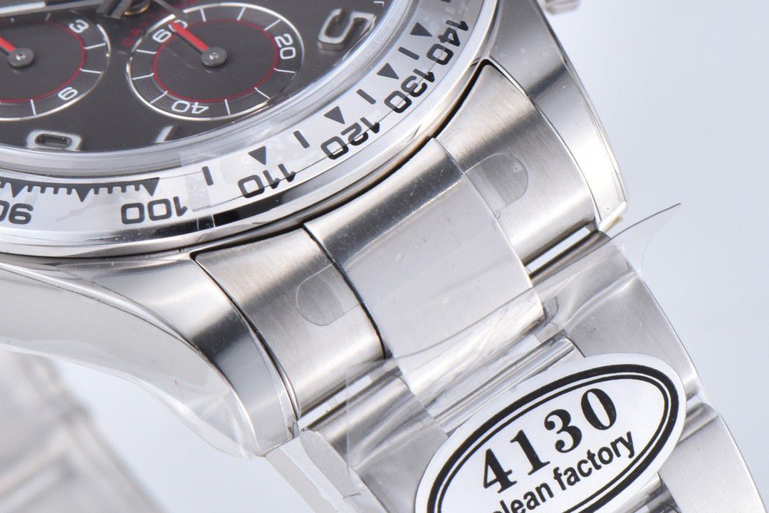  Video analysis clean Factory 4130 Movement  Rolex  Ditongna 熊猫迪m116500ln-0001等 top  Perfect  Replica Watches  / R763