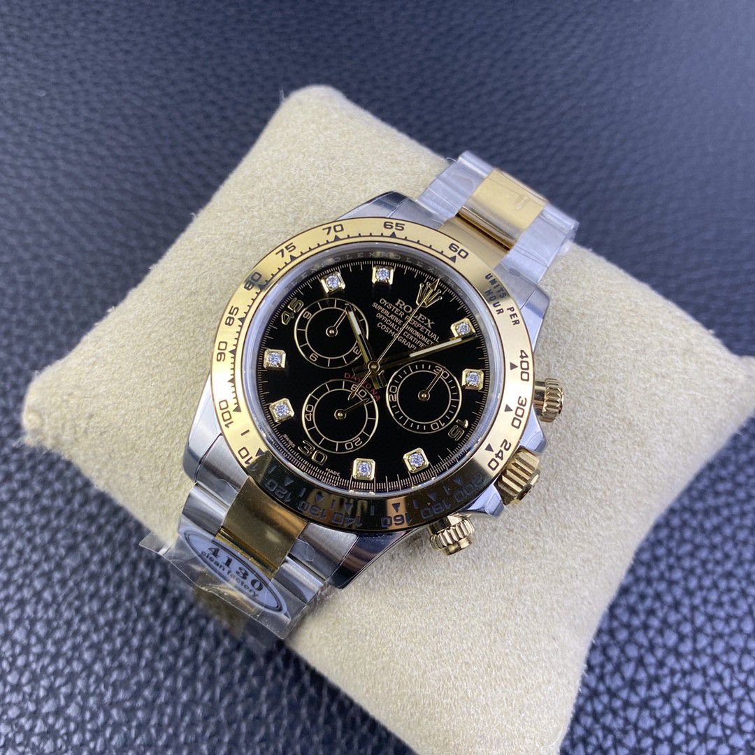  Video analysis clean Factory 4130 Movement  Rolex  Ditongna 熊猫迪m116500ln-0001等 top  Perfect  Replica Watches  / R763