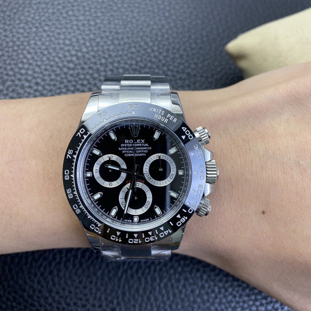  Video analysis clean Factory 4130 Movement  Rolex  Ditongna 熊猫迪m116500ln-0001等 top  Perfect  Replica Watches  / R763