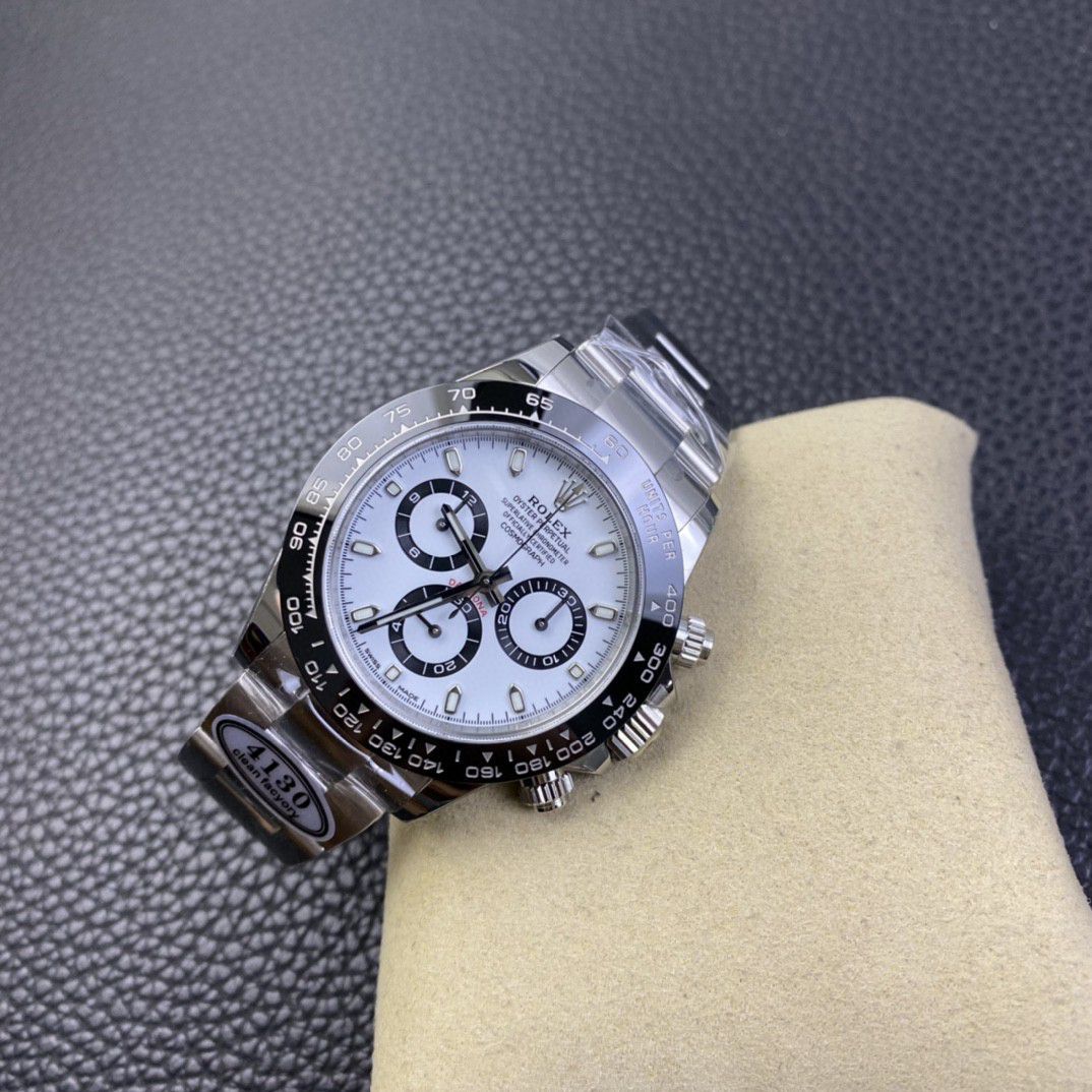  Video analysis clean Factory 4130 Movement  Rolex  Ditongna 熊猫迪m116500ln-0001等 top  Perfect  Replica Watches  / R763