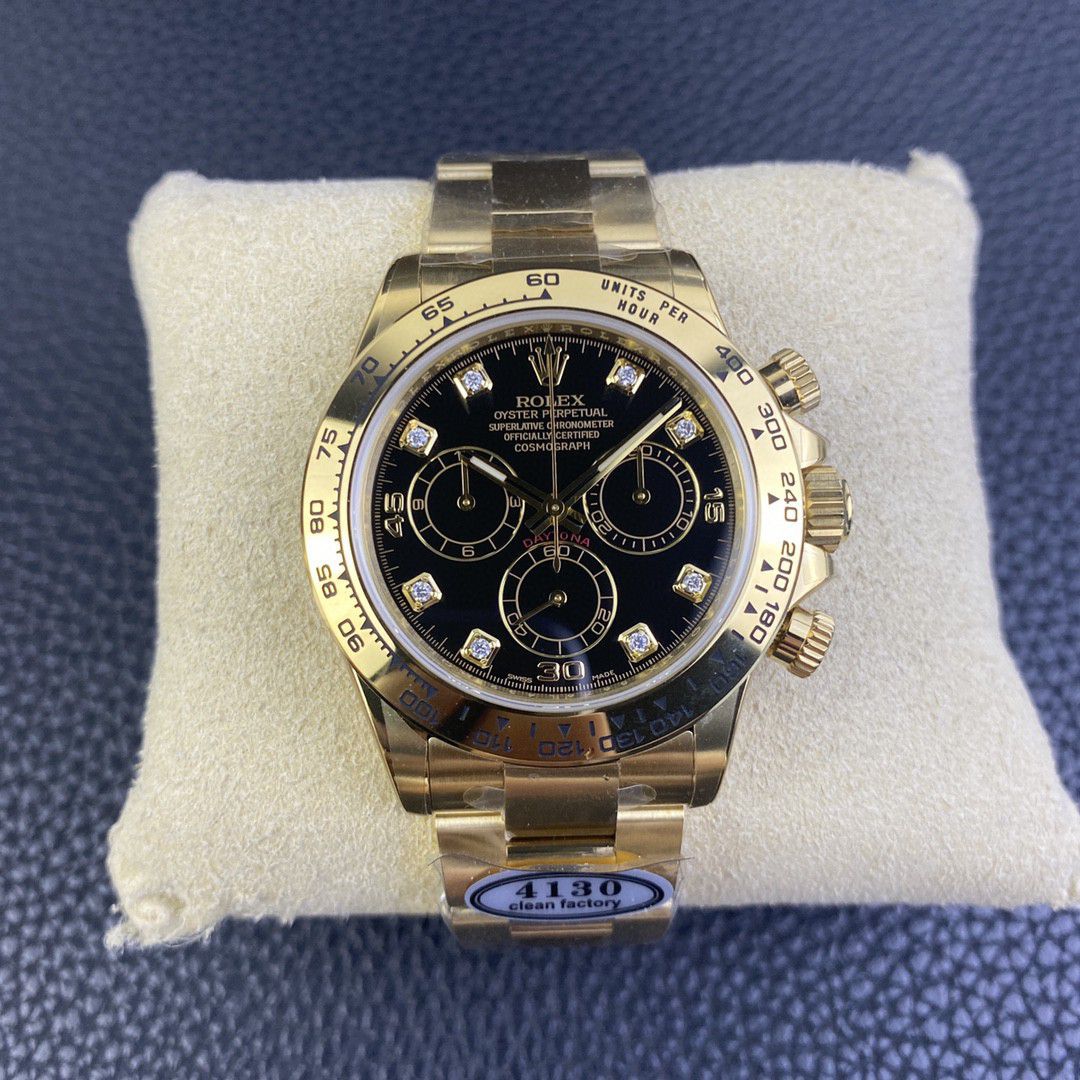  Video analysis clean Factory 4130 Movement  Rolex  Ditongna 熊猫迪m116500ln-0001等 top  Perfect  Replica Watches  / R763