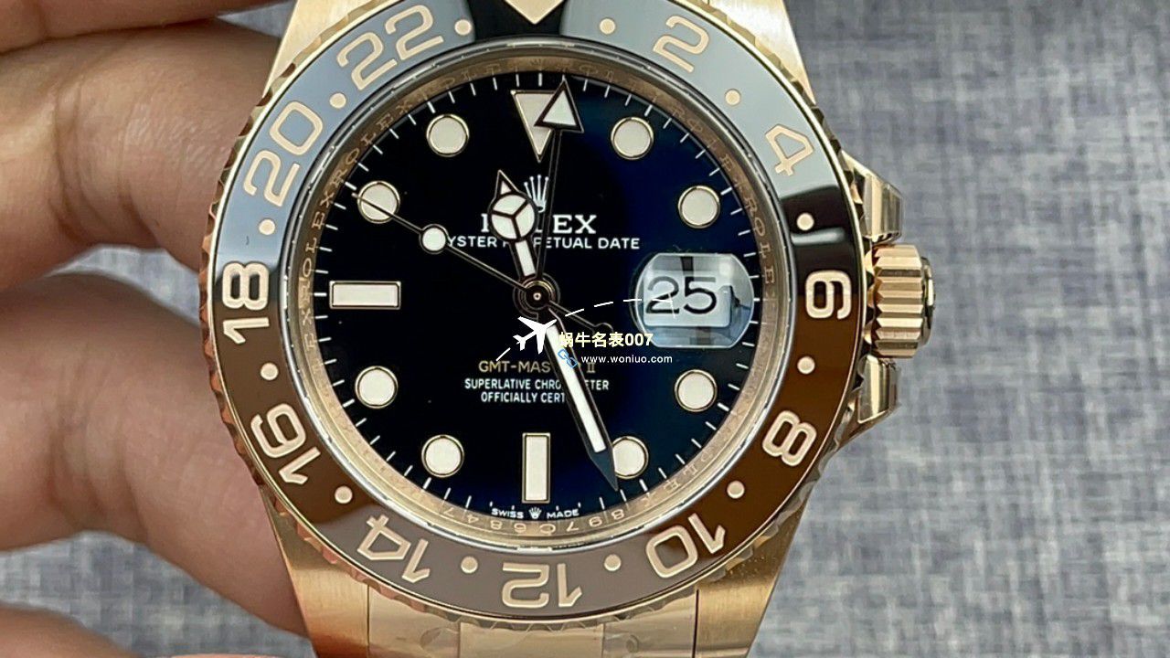 C+ Factory  top 1比1  Replica Watches  Rolex  GMT MASTER II系列m126715chnr-0001，m126711chnr-0002沙士圈大闸蟹，m126710blro-0001可乐圈，m126719blro-0002（陨石面） / R767