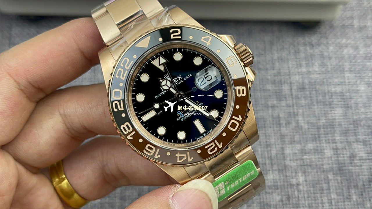 C+ Factory  top 1比1  Replica Watches  Rolex  GMT MASTER II系列m126715chnr-0001，m126711chnr-0002沙士圈大闸蟹，m126710blro-0001可乐圈，m126719blro-0002（陨石面） / R767