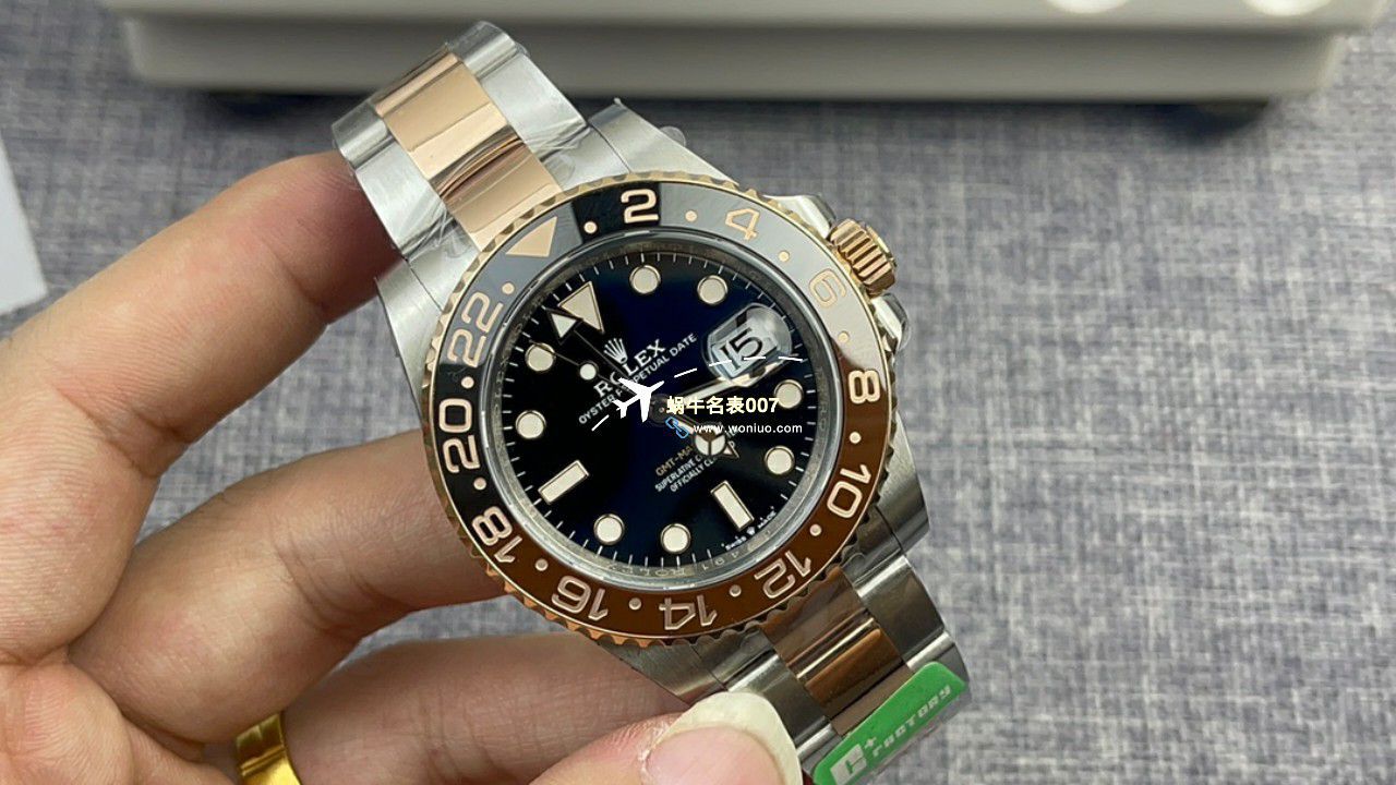 C+ Factory  top 1比1  Replica Watches  Rolex  GMT MASTER II系列m126715chnr-0001，m126711chnr-0002沙士圈大闸蟹，m126710blro-0001可乐圈，m126719blro-0002（陨石面） / R767