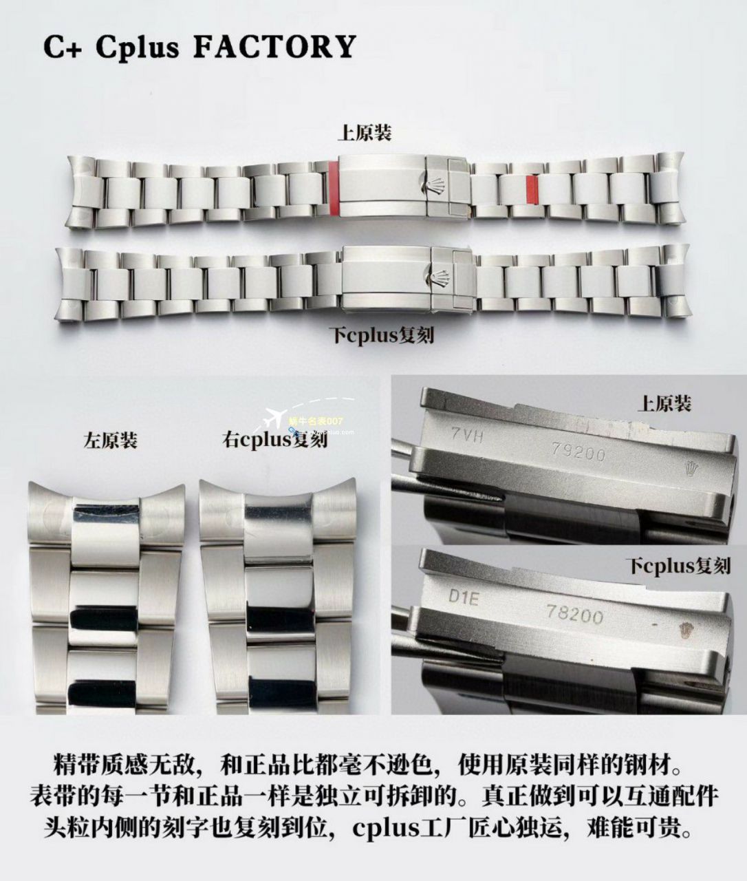 C+ Factory  top 1比1  Replica Watches  Rolex  GMT MASTER II系列m126715chnr-0001，m126711chnr-0002沙士圈大闸蟹，m126710blro-0001可乐圈，m126719blro-0002（陨石面） / R767