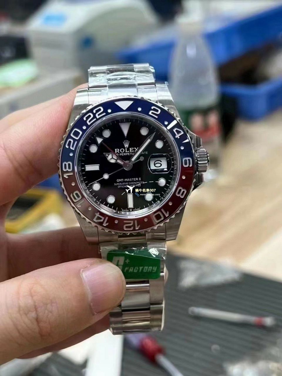C+ Factory  top 1比1  Replica Watches  Rolex  GMT MASTER II系列m126715chnr-0001，m126711chnr-0002沙士圈大闸蟹，m126710blro-0001可乐圈，m126719blro-0002（陨石面） / R767