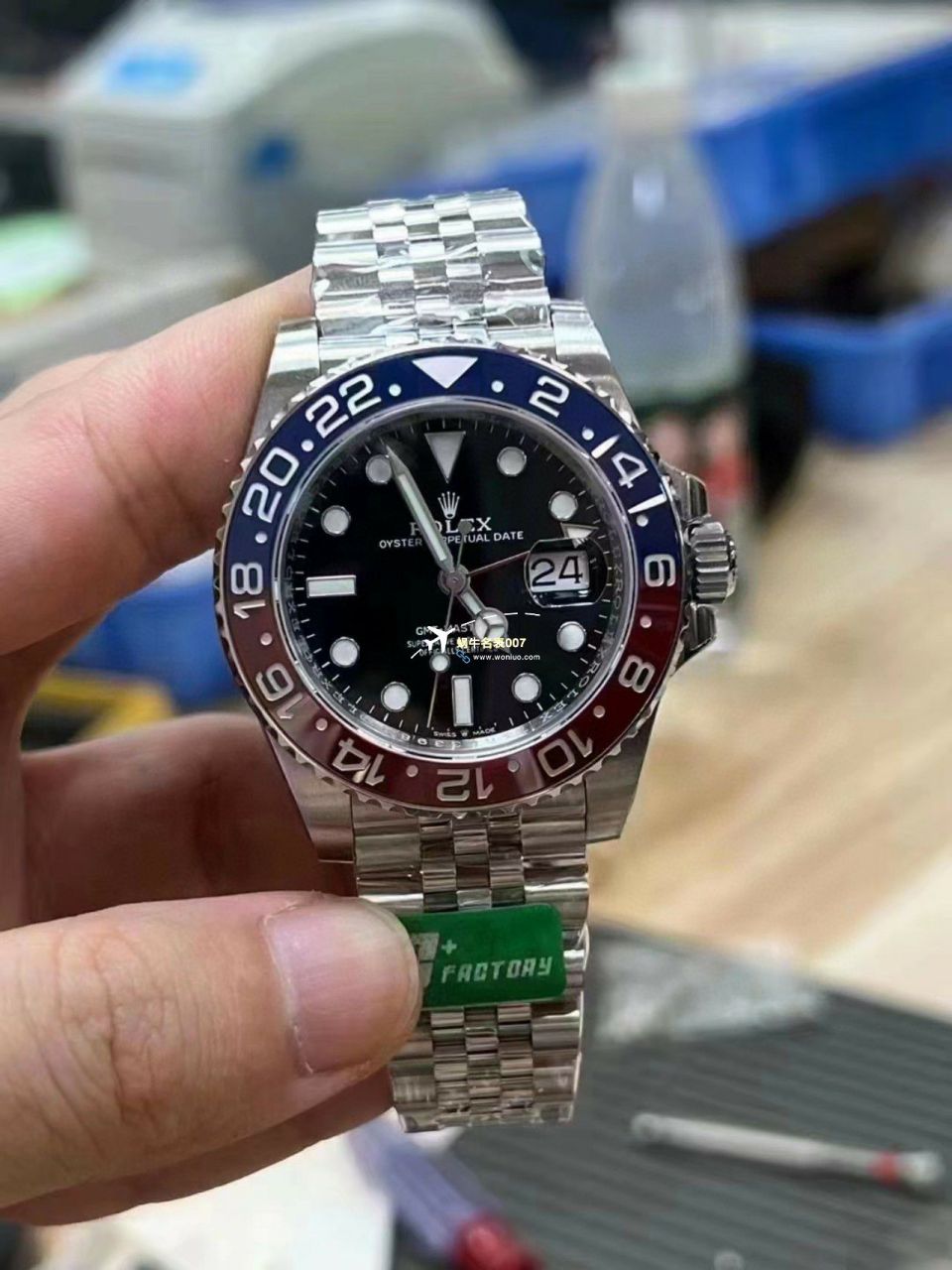 C+ Factory  top 1比1  Replica Watches  Rolex  GMT MASTER II系列m126715chnr-0001，m126711chnr-0002沙士圈大闸蟹，m126710blro-0001可乐圈，m126719blro-0002（陨石面） / R767