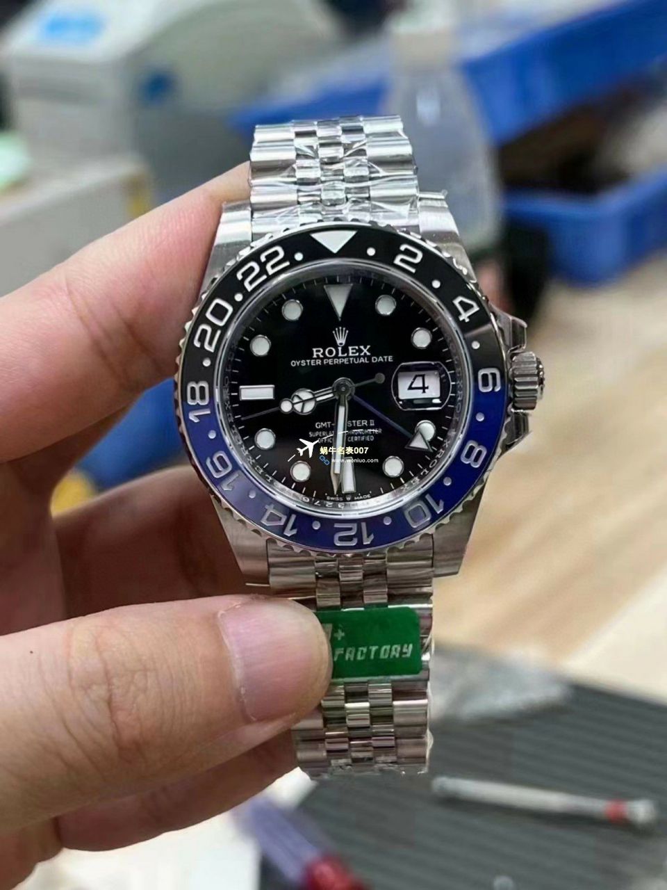 C+ Factory  top 1比1  Replica Watches  Rolex  GMT MASTER II系列m126715chnr-0001，m126711chnr-0002沙士圈大闸蟹，m126710blro-0001可乐圈，m126719blro-0002（陨石面） / R767