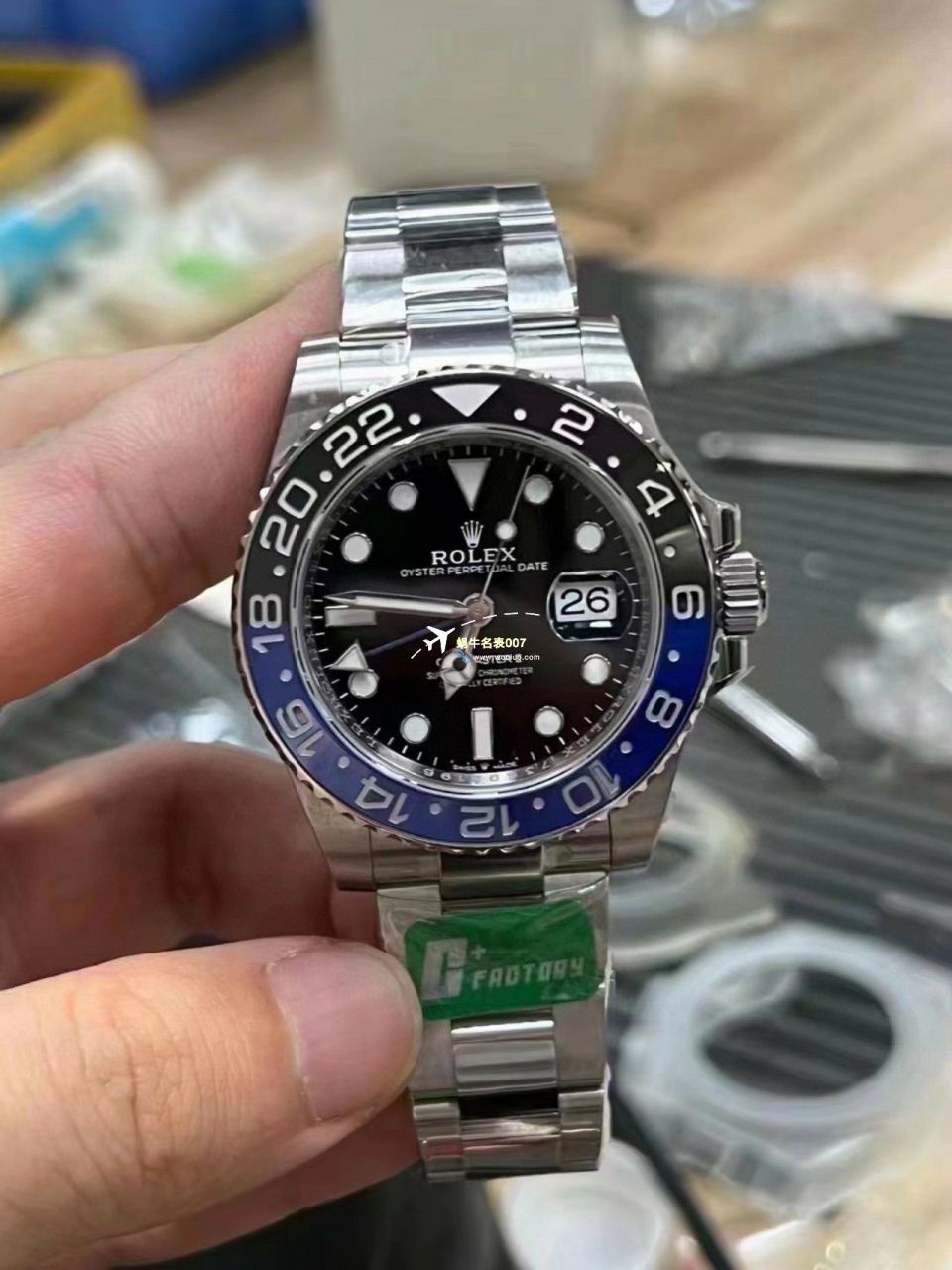 C+ Factory  top 1比1  Replica Watches  Rolex  GMT MASTER II系列m126715chnr-0001，m126711chnr-0002沙士圈大闸蟹，m126710blro-0001可乐圈，m126719blro-0002（陨石面） / R767
