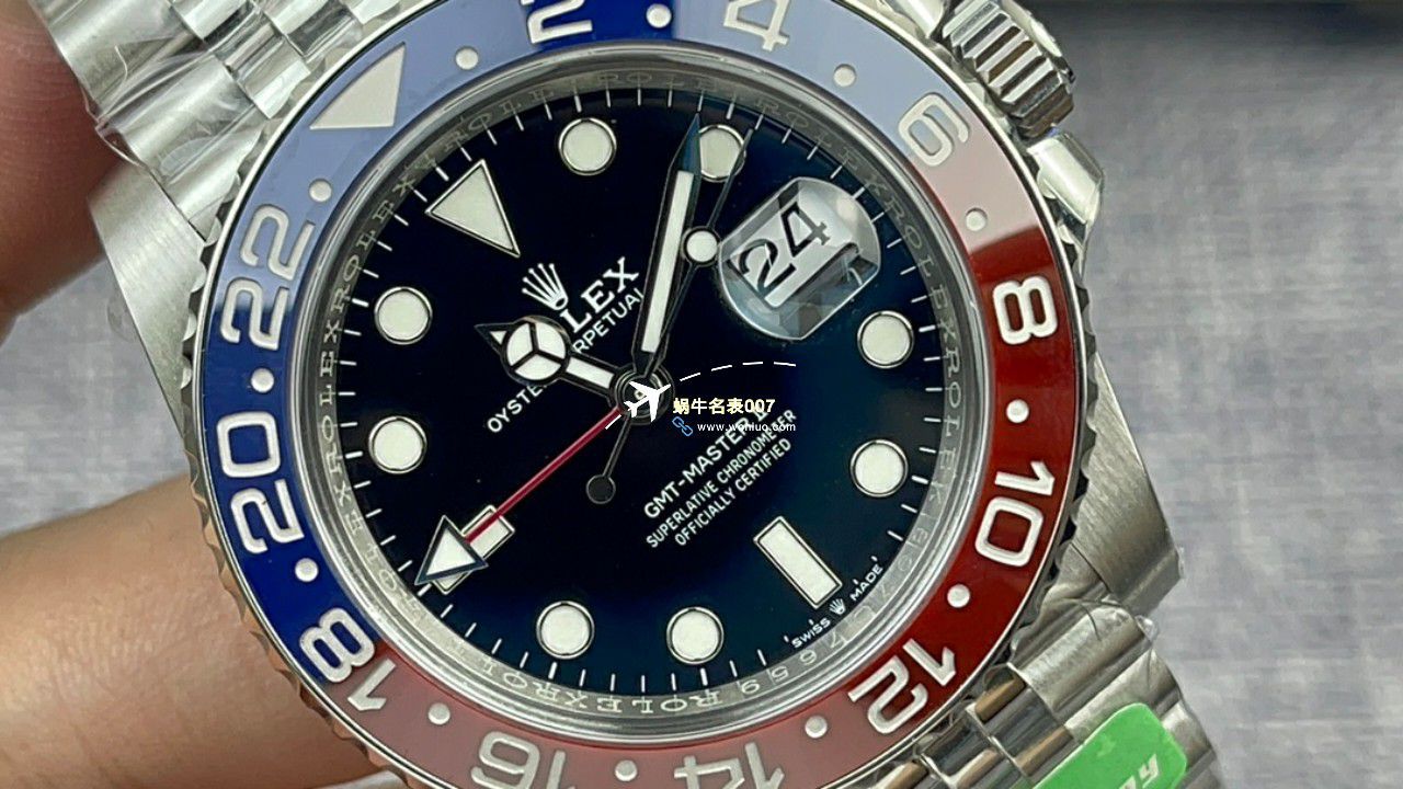 C+ Factory  top 1比1  Replica Watches  Rolex  GMT MASTER II系列m126715chnr-0001，m126711chnr-0002沙士圈大闸蟹，m126710blro-0001可乐圈，m126719blro-0002（陨石面） / R767