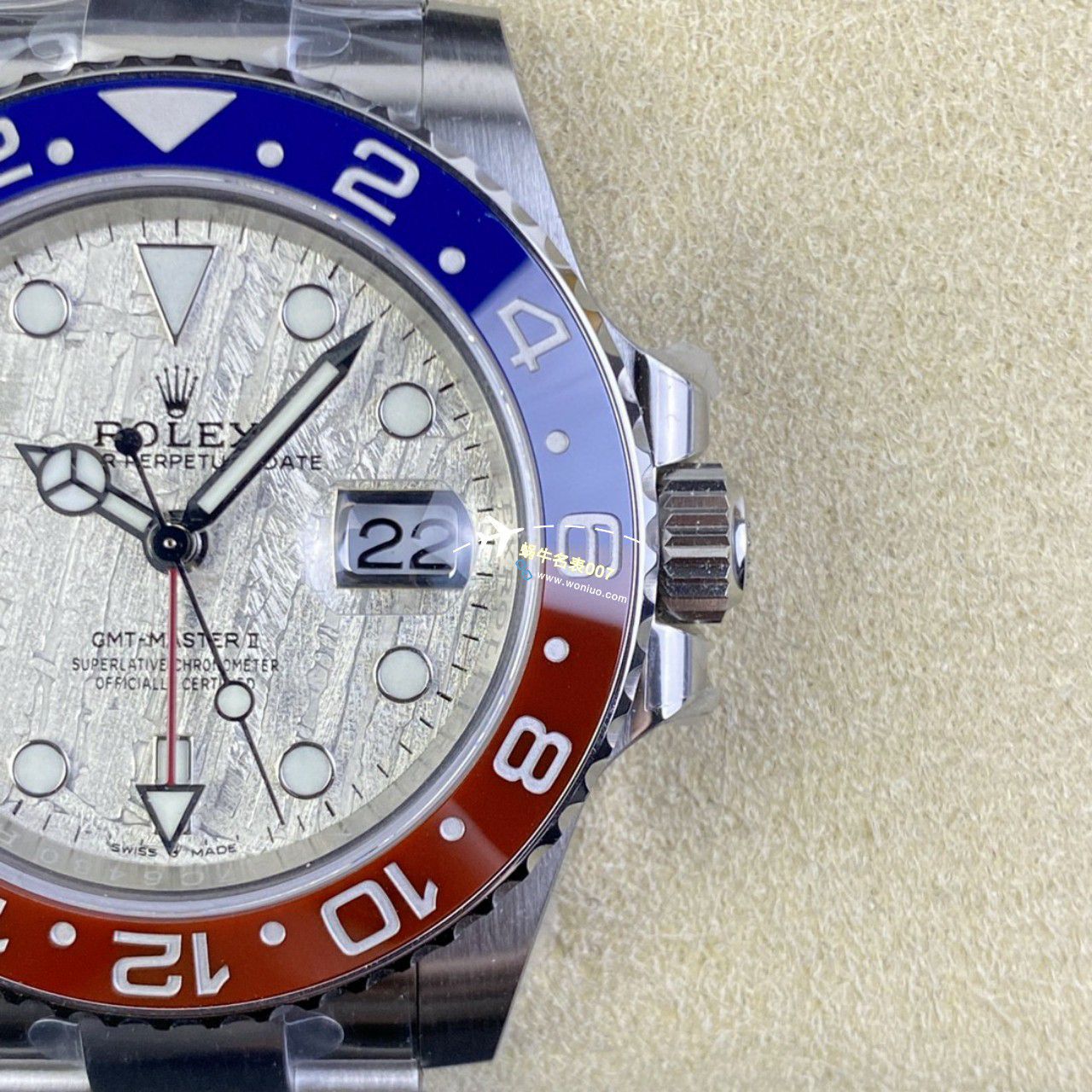 C+ Factory  top 1比1  Replica Watches  Rolex  GMT MASTER II系列m126715chnr-0001，m126711chnr-0002沙士圈大闸蟹，m126710blro-0001可乐圈，m126719blro-0002（陨石面） / R767