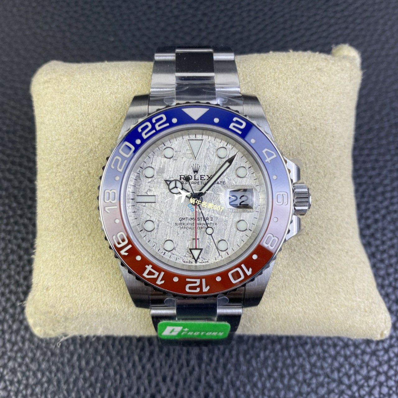 C+ Factory  top 1比1  Replica Watches  Rolex  GMT MASTER II系列m126715chnr-0001，m126711chnr-0002沙士圈大闸蟹，m126710blro-0001可乐圈，m126719blro-0002（陨石面） / R767