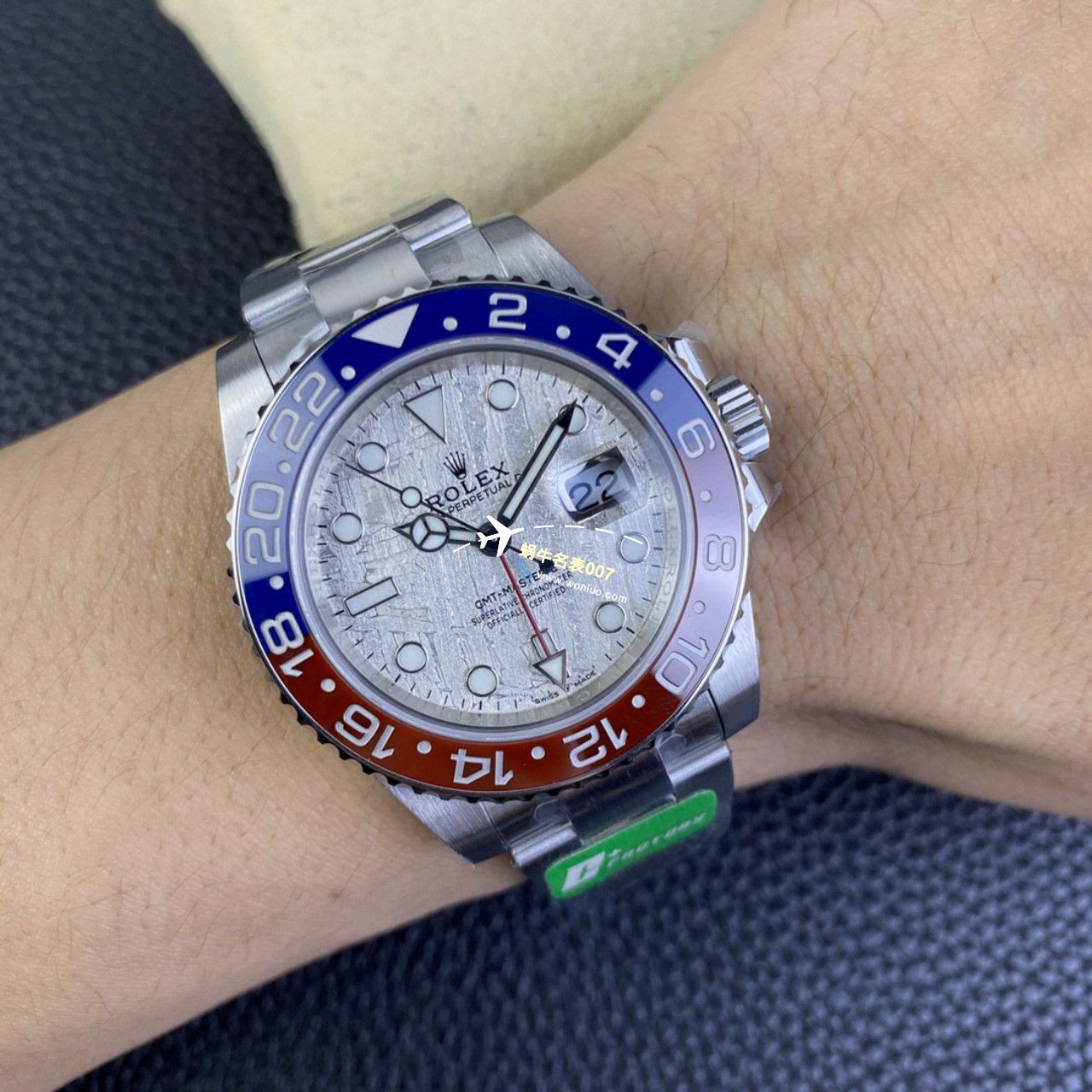 C+ Factory  top 1比1  Replica Watches  Rolex  GMT MASTER II系列m126715chnr-0001，m126711chnr-0002沙士圈大闸蟹，m126710blro-0001可乐圈，m126719blro-0002（陨石面） / R767