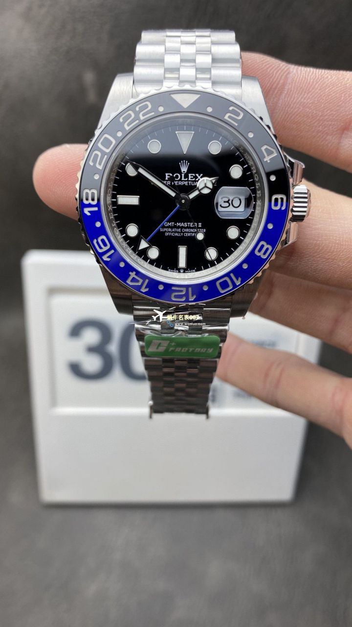 C+ Factory  top 1比1  Replica Watches  Rolex  GMT MASTER II系列m126715chnr-0001，m126711chnr-0002沙士圈大闸蟹，m126710blro-0001可乐圈，m126719blro-0002（陨石面） / R767