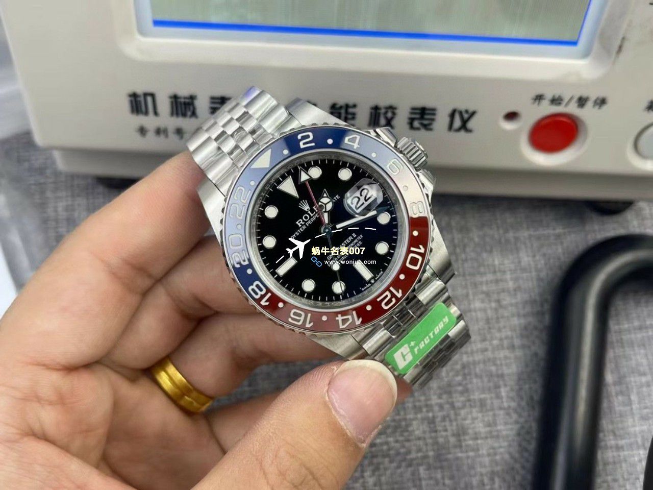 C+ Factory  top 1比1  Replica Watches  Rolex  GMT MASTER II系列m126715chnr-0001，m126711chnr-0002沙士圈大闸蟹，m126710blro-0001可乐圈，m126719blro-0002（陨石面） / R767