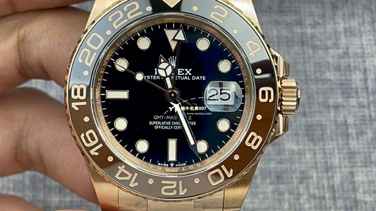 C+ Factory  top 1比1  Replica Watches  Rolex  GMT MASTER II系列m126715chnr-0001，m126711chnr-0002沙士圈大闸蟹，m126710blro-0001可乐圈，m126719blro-0002（陨石面） / R767