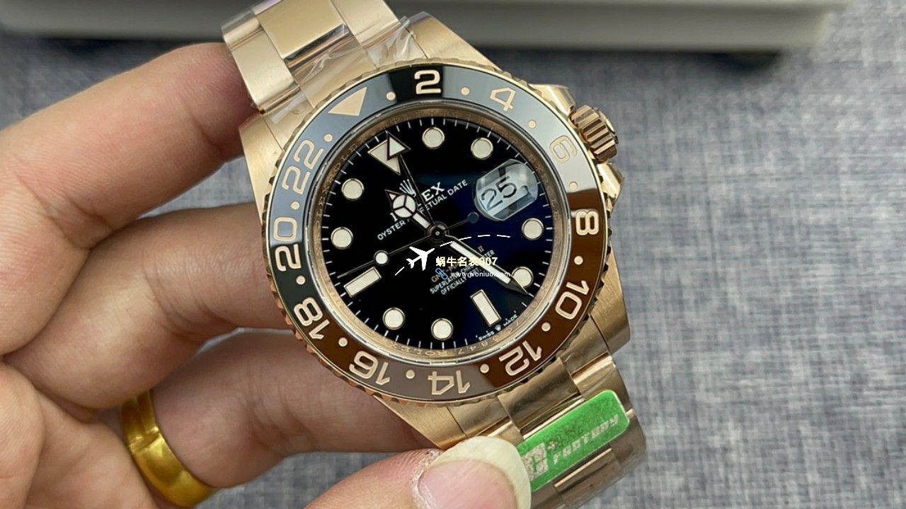C+ Factory  top 1比1  Replica Watches  Rolex  GMT MASTER II系列m126715chnr-0001，m126711chnr-0002沙士圈大闸蟹，m126710blro-0001可乐圈，m126719blro-0002（陨石面） / R767