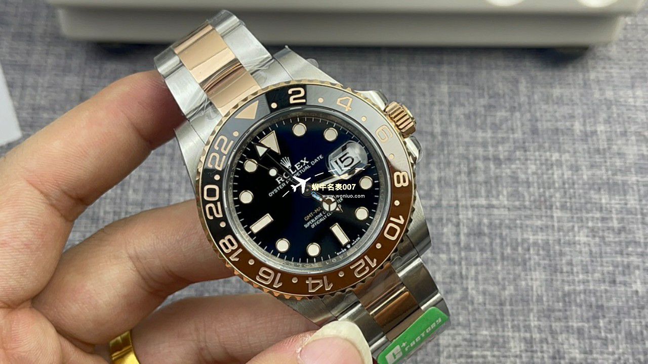 C+ Factory  top 1比1  Replica Watches  Rolex  GMT MASTER II系列m126715chnr-0001，m126711chnr-0002沙士圈大闸蟹，m126710blro-0001可乐圈，m126719blro-0002（陨石面） / R767