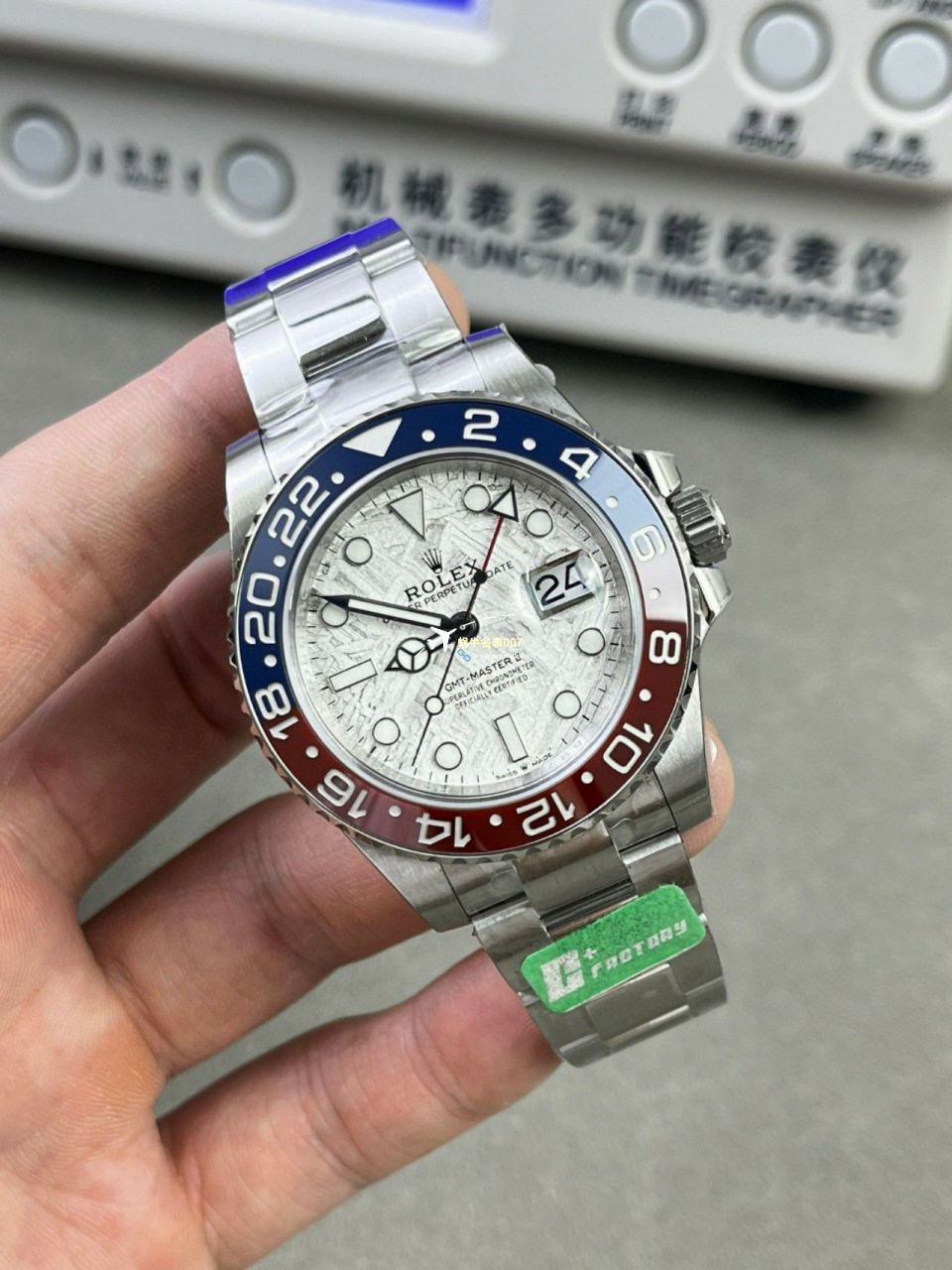 C+ Factory  top 1比1  Replica Watches  Rolex  GMT MASTER II系列m126715chnr-0001，m126711chnr-0002沙士圈大闸蟹，m126710blro-0001可乐圈，m126719blro-0002（陨石面） / R767