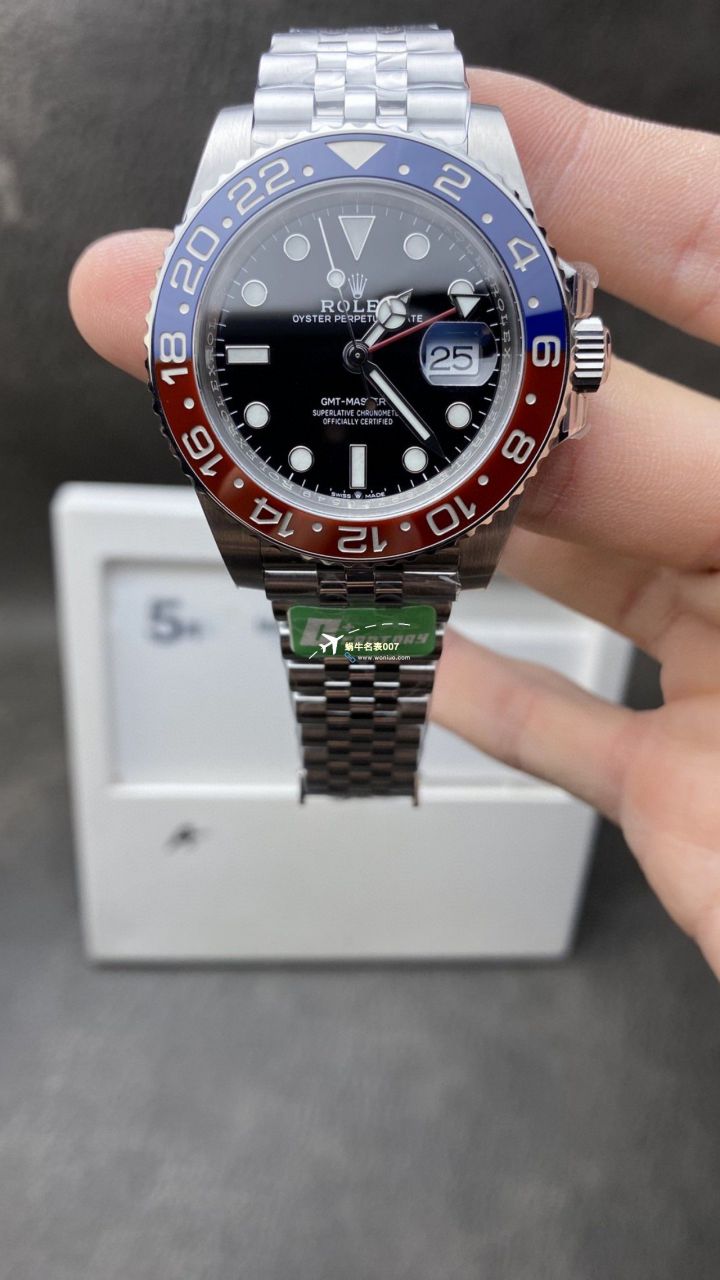 C+ Factory  top 1比1  Replica Watches  Rolex  GMT MASTER II系列m126715chnr-0001，m126711chnr-0002沙士圈大闸蟹，m126710blro-0001可乐圈，m126719blro-0002（陨石面） / R767