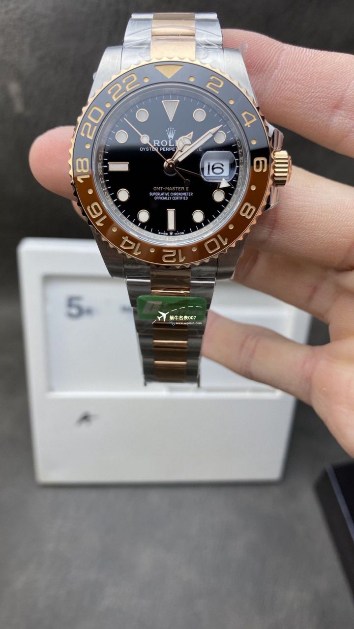 C+ Factory  top 1比1  Replica Watches  Rolex  GMT MASTER II系列m126715chnr-0001，m126711chnr-0002沙士圈大闸蟹，m126710blro-0001可乐圈，m126719blro-0002（陨石面） / R767