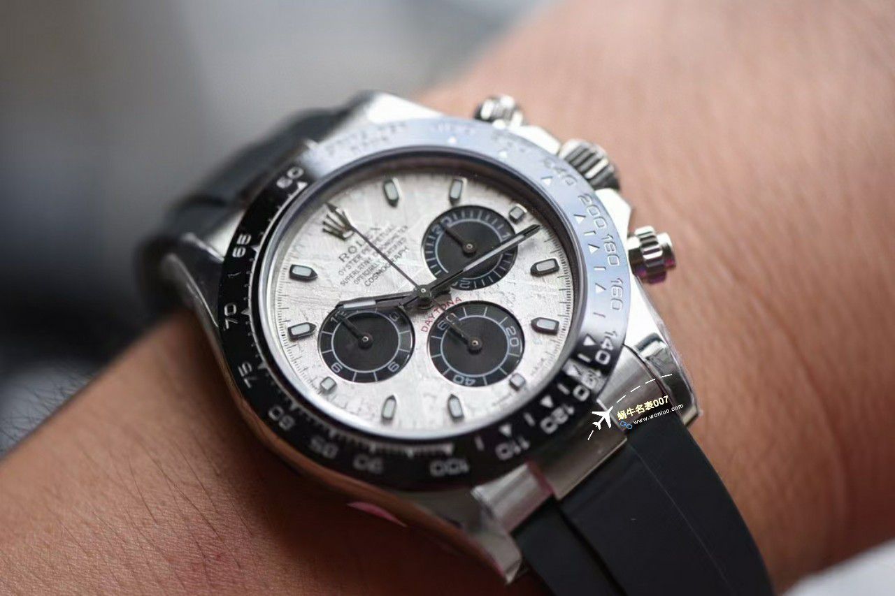 N Factory  Perfect  High quality   Replica Watches  Rolex 4130 Ditongna M116519LN-0038(陨石迪) / R773