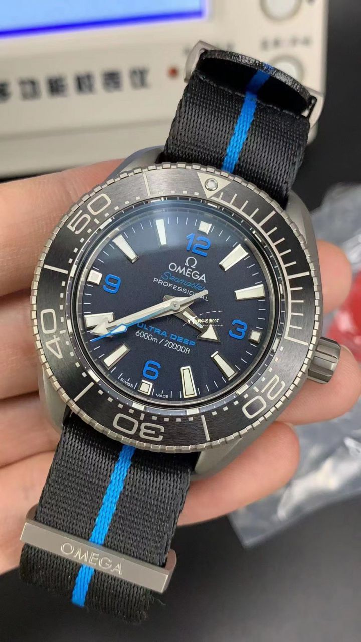  Video analysis VS Factory   Replica Watches OMEGA Seamaster 6000米海王215.30.46.21.03.001，215.92.46.21.01.001 wrist watches  / M781