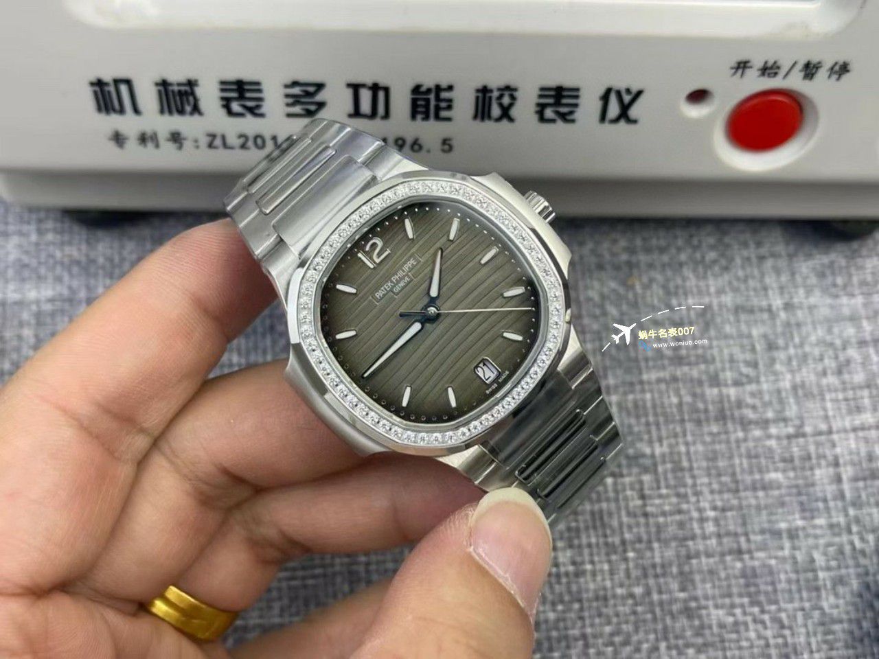 3k Factory  PATEK PHILIPPE  Nautilus 女表 PATEK PHILIPPE 7118/1A-011，7118/1200A-011 Perfect  Replica Watches  / BD380