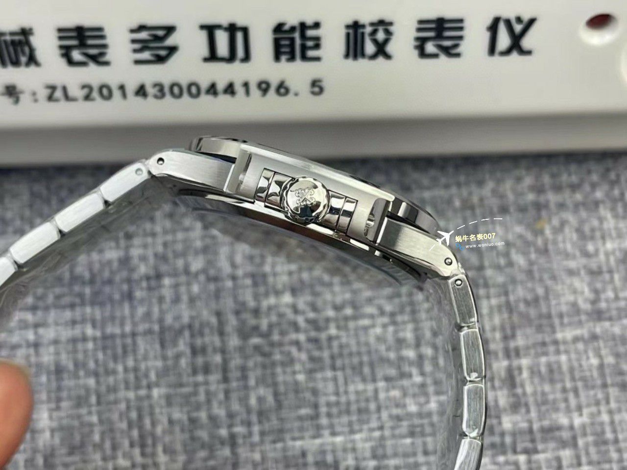 3k Factory  PATEK PHILIPPE  Nautilus 女士7118/1A-001，7118/1R-010 Perfect  Copy  Replica Watches  / BD377