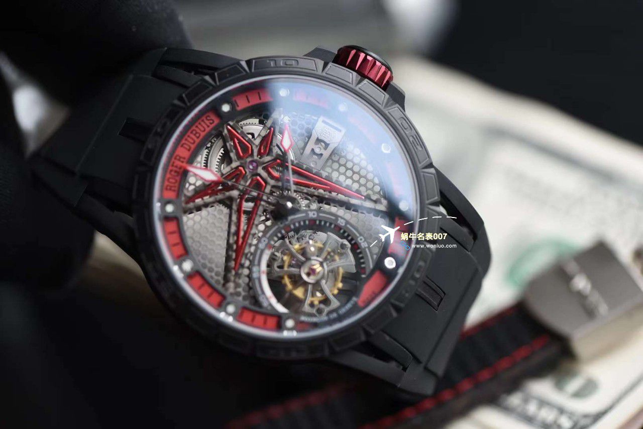  Video analysis BBR Factory 新款罗杰杜彼王者竞速倍耐力单行 top  Replica Copy  Tourbillon RDDBEX0815 wrist watches  / LJ095