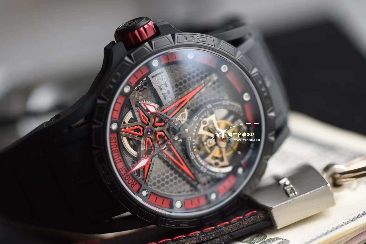  Video analysis BBR Factory 新款罗杰杜彼王者竞速倍耐力单行 top  Replica Copy  Tourbillon RDDBEX0815 wrist watches  / LJ095