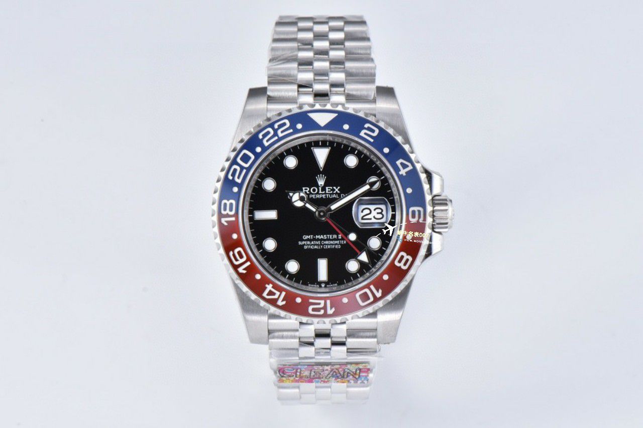 clean Factory  Rolex  GMT MASTER m126710blnr-0002黑蓝国米圈，m126710blro-0001红蓝可乐圈 top   Replica Watches  / R786