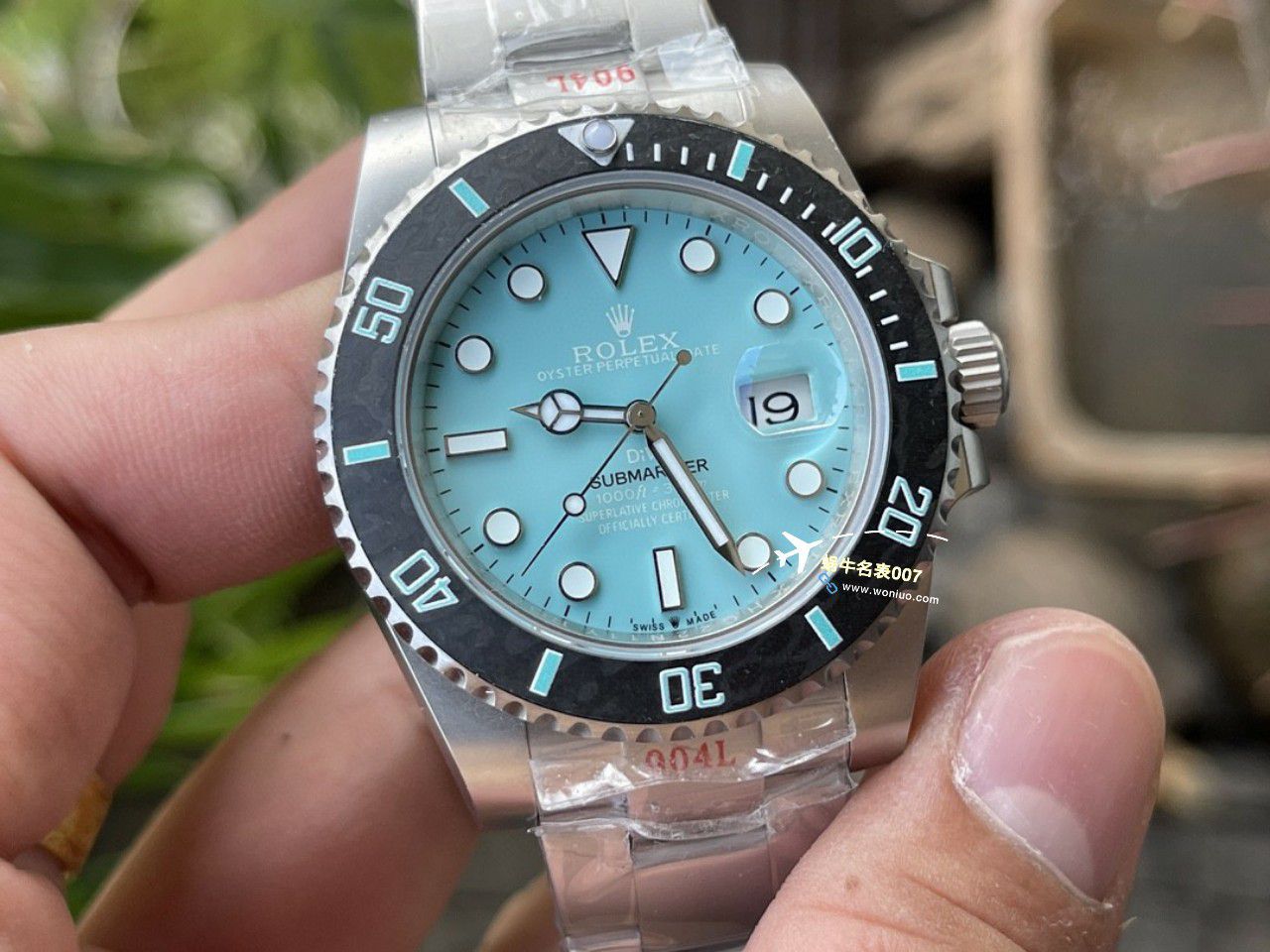 DIW Submariner PARAKEET 新品 copy customized 款 Rolex SUB水鬼 / R791